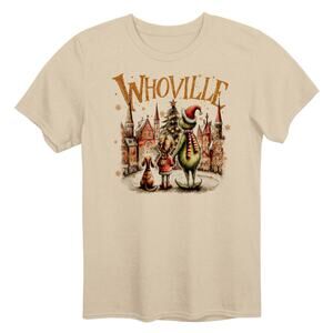 Grinch Christmas T-shirt Whovilles Cindy Lou Max Unisex Shirt S-2XL Whimsical